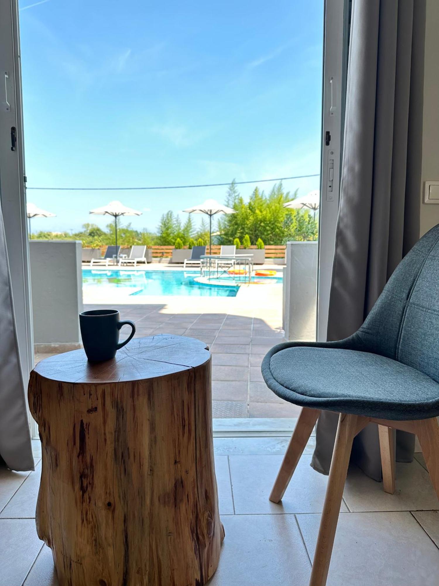 Harma Corfu Apart otel Sidárion Dış mekan fotoğraf